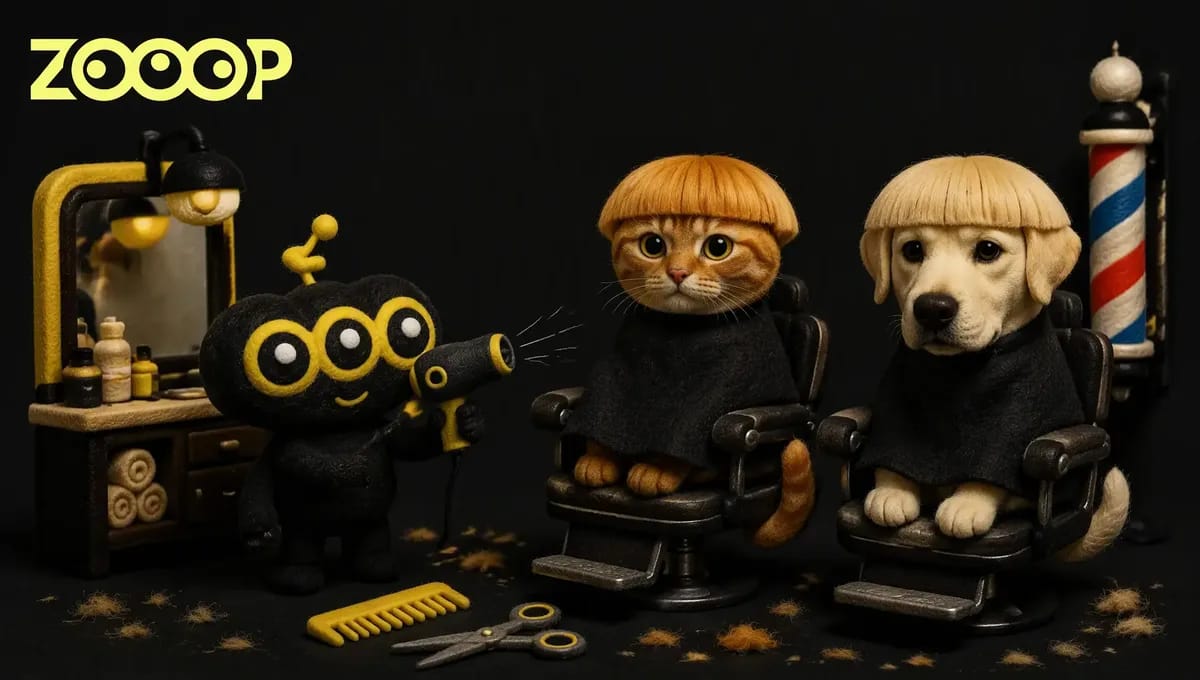 AIペット散髪動画の作り方:写真1枚で、うちの猫や犬がマッシュルームカットに