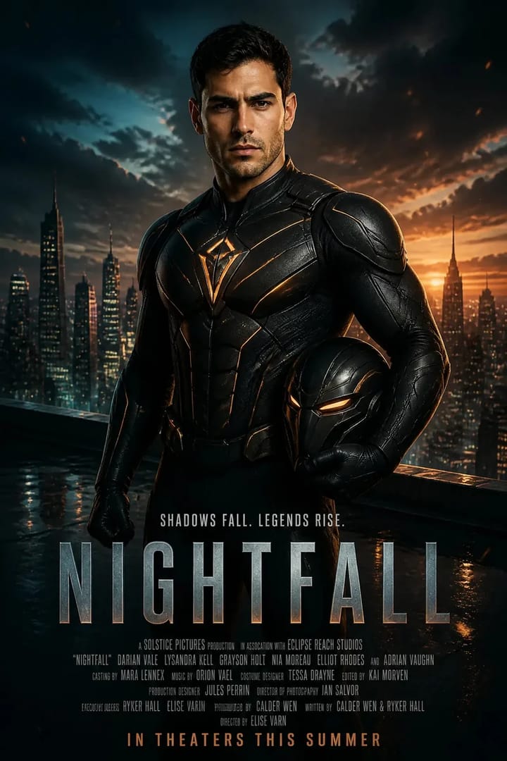 Superhero Movie Poster