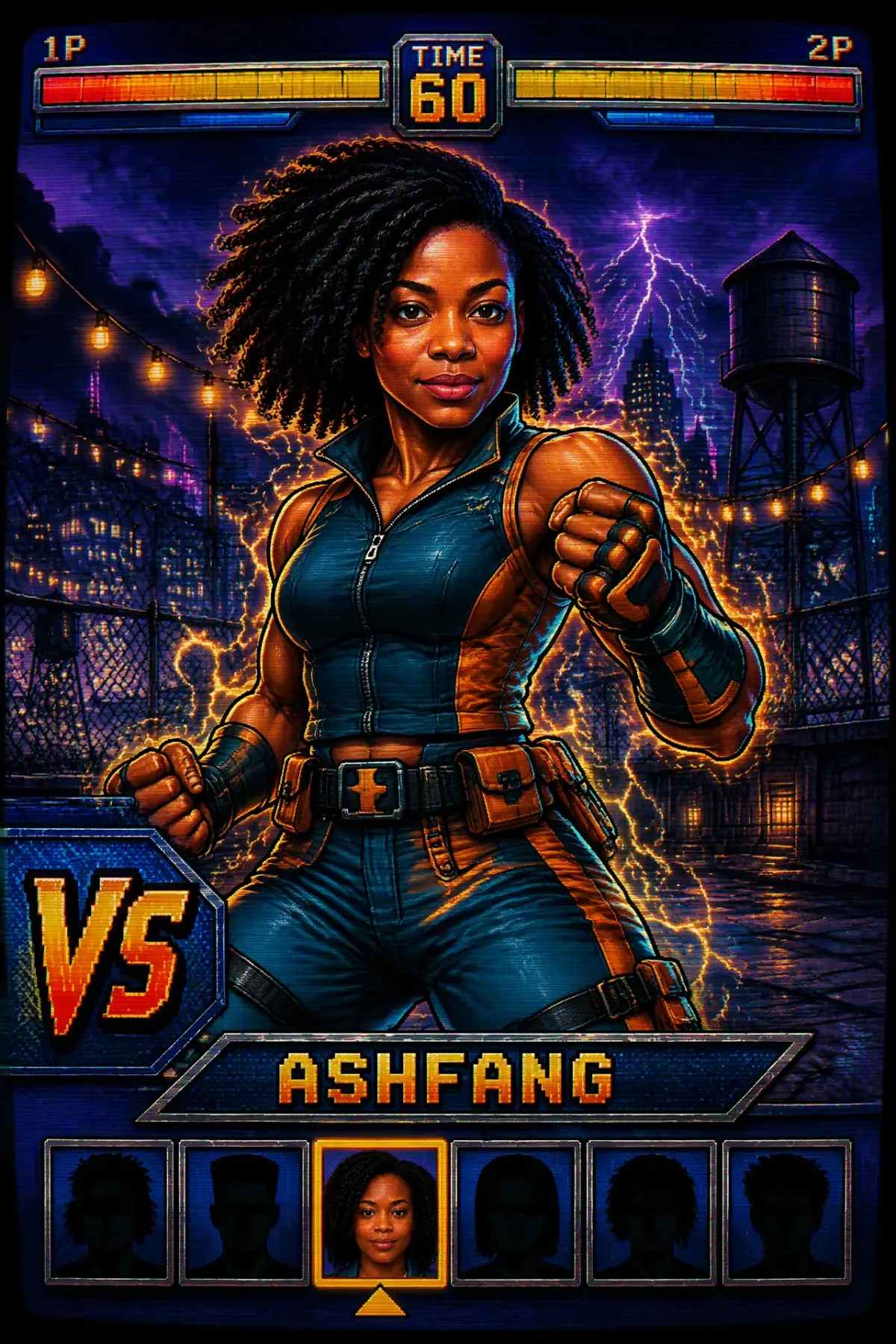 Arcade Fighter Select example 2