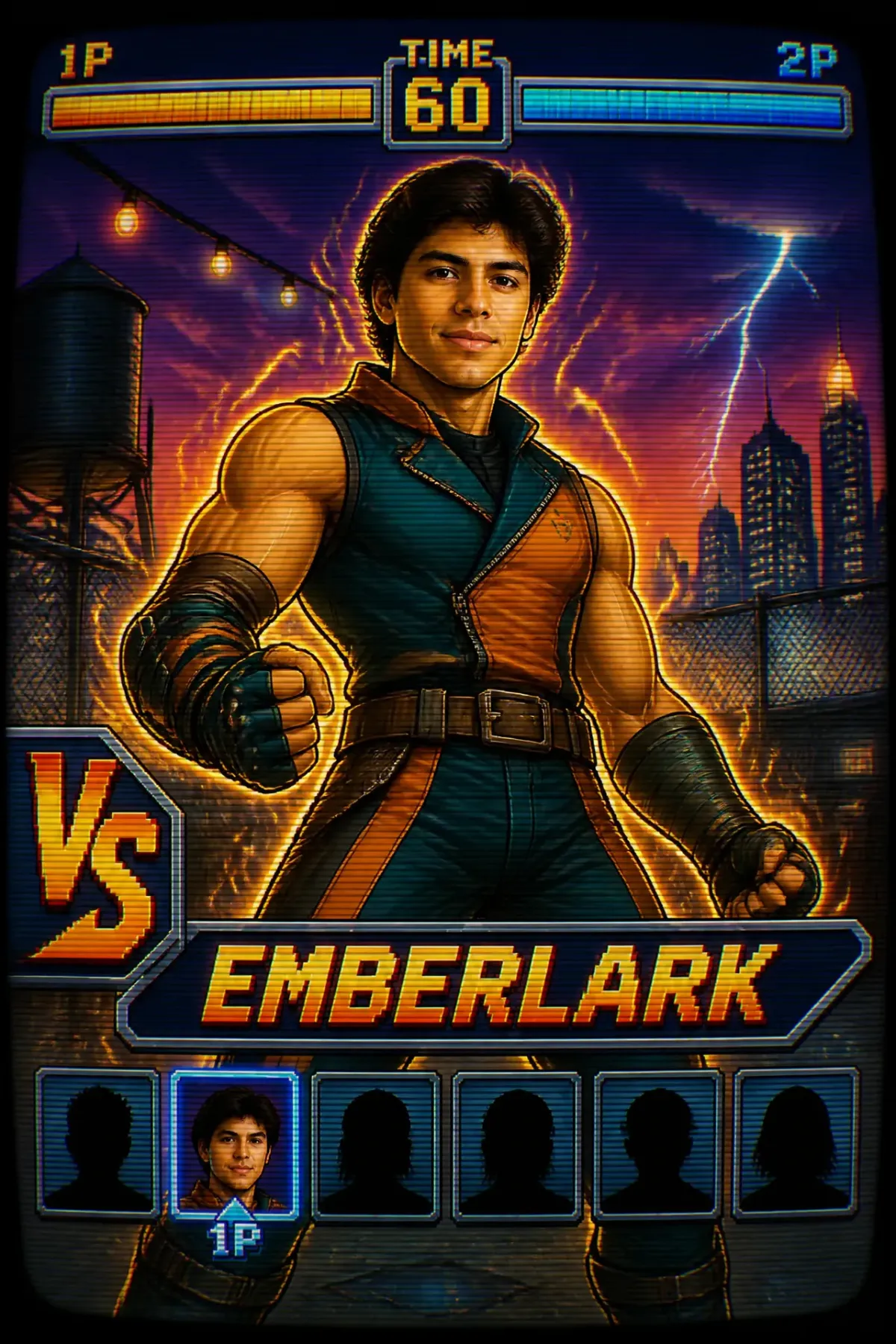 Arcade Fighter Select example 4