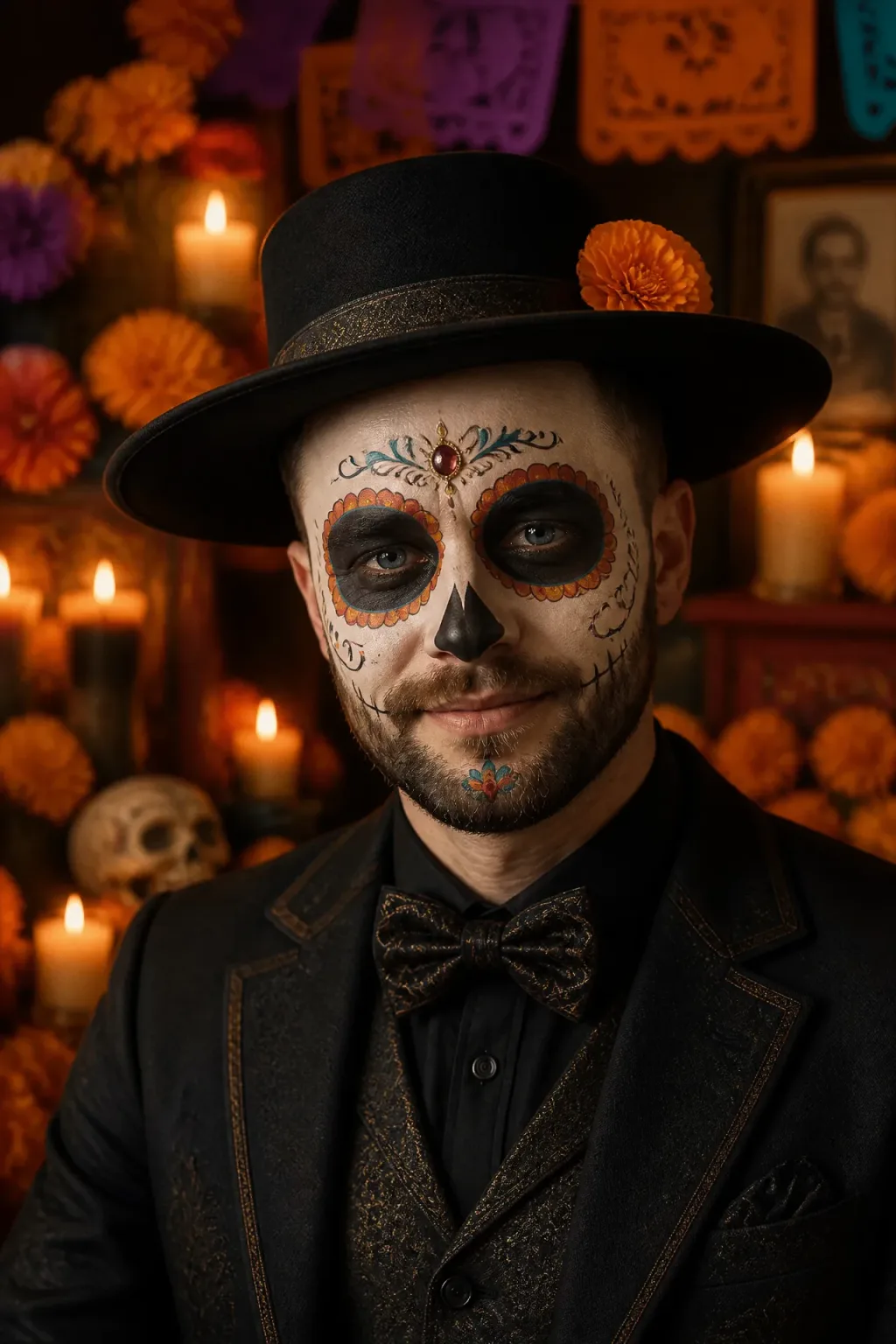 Catrina Makeup Portrait example 2