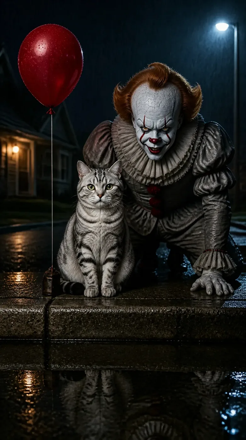 Rainy Clown Photo example 2