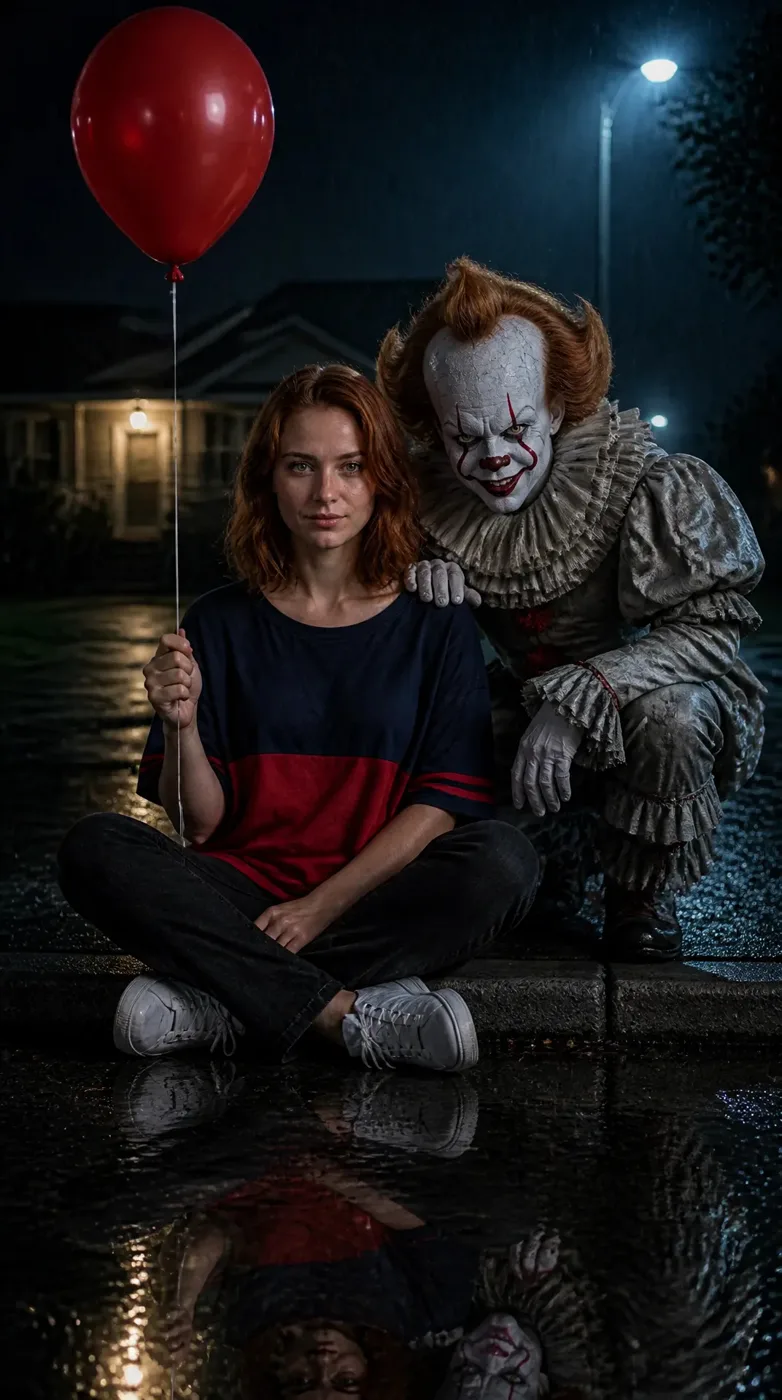 Rainy Clown Photo example 3