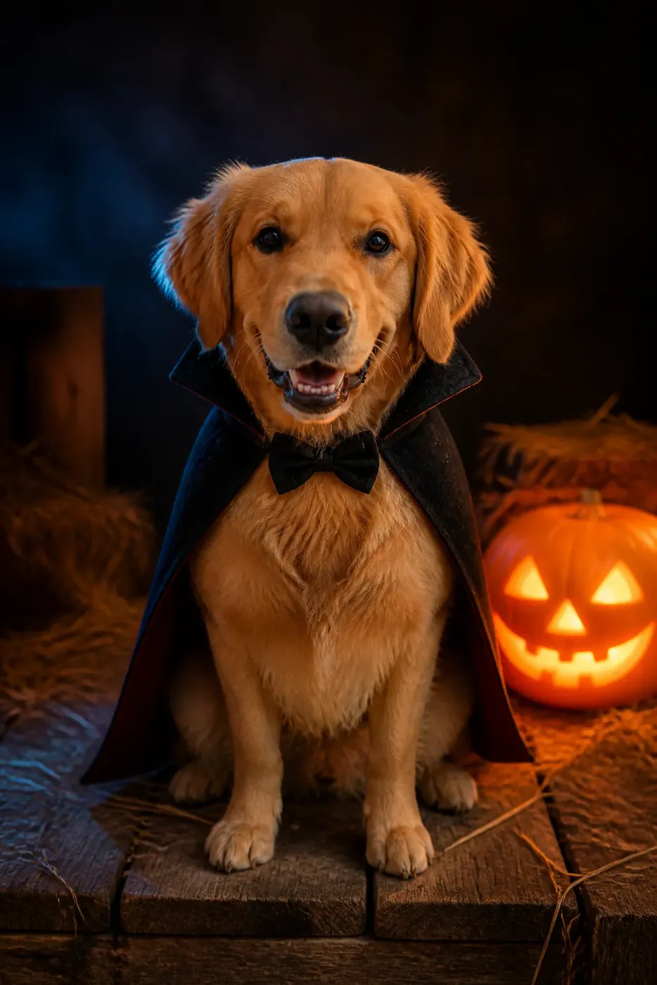 Pet Halloween Portrait example 2