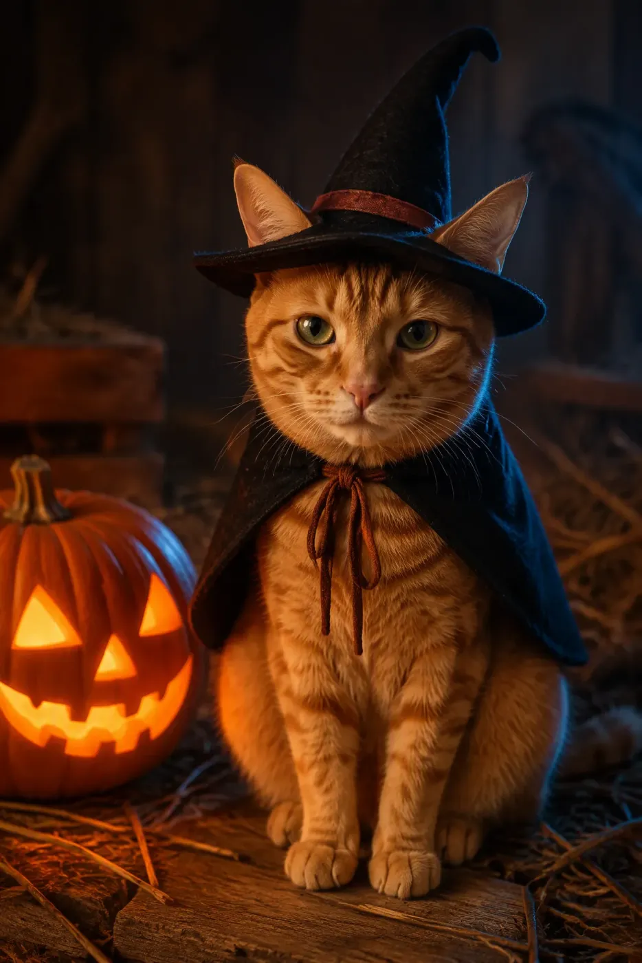 Pet Halloween Portrait example 3