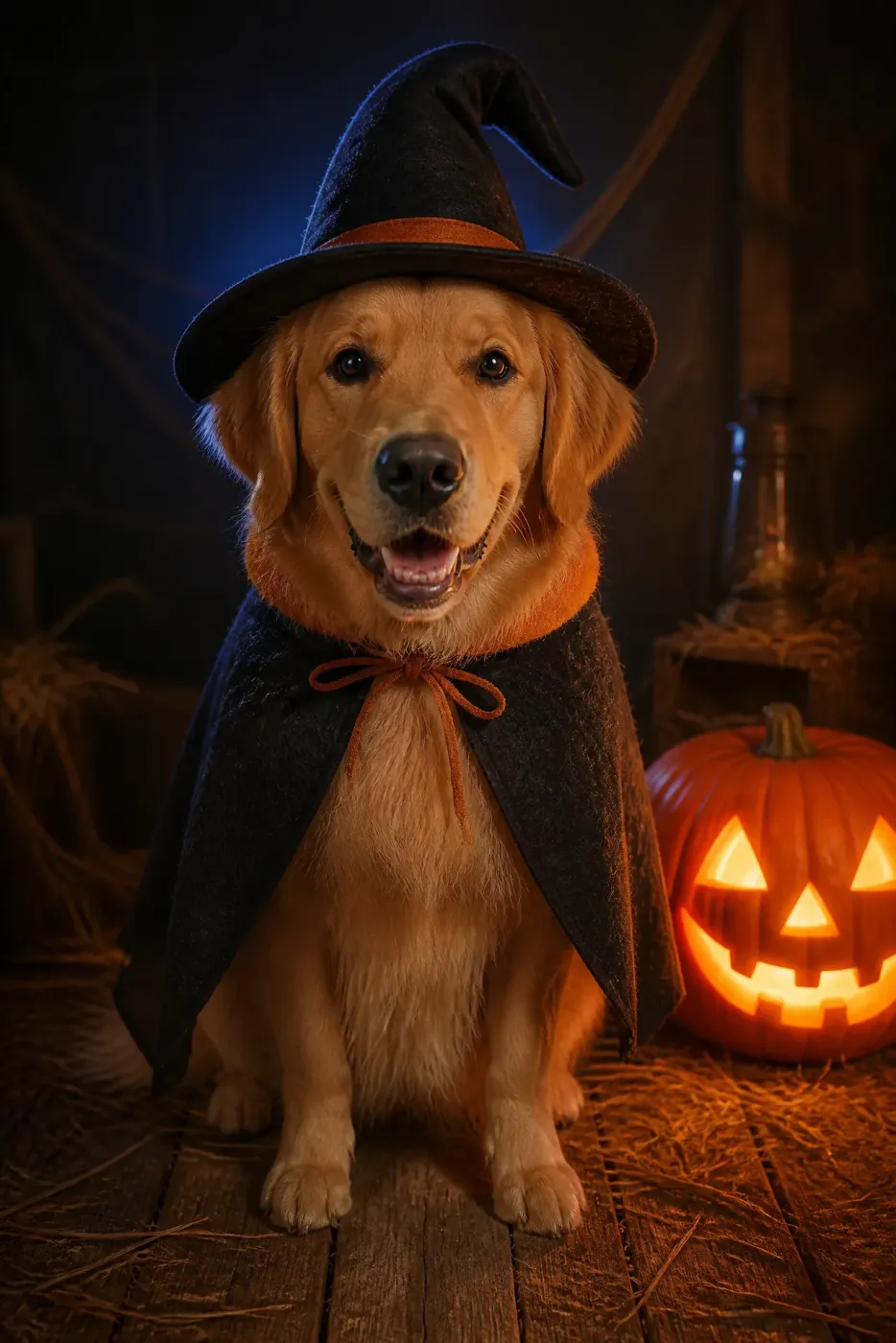 Pet Halloween Portrait example 4