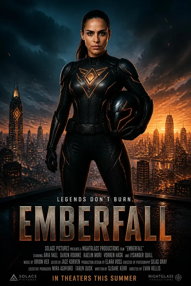 Superhero Movie Poster example 1