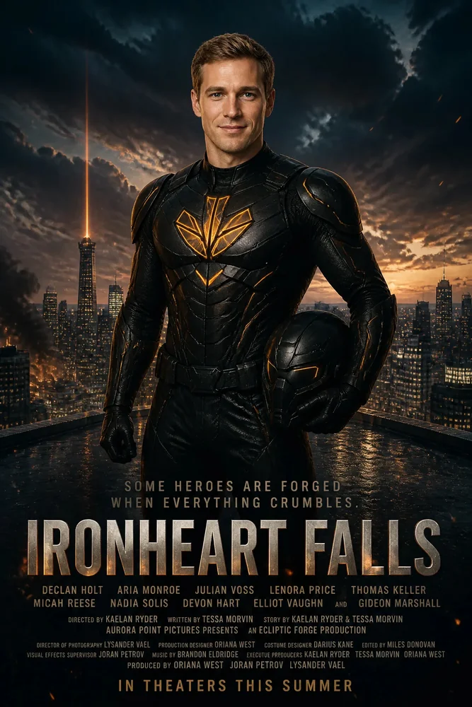 Superhero Movie Poster example 3