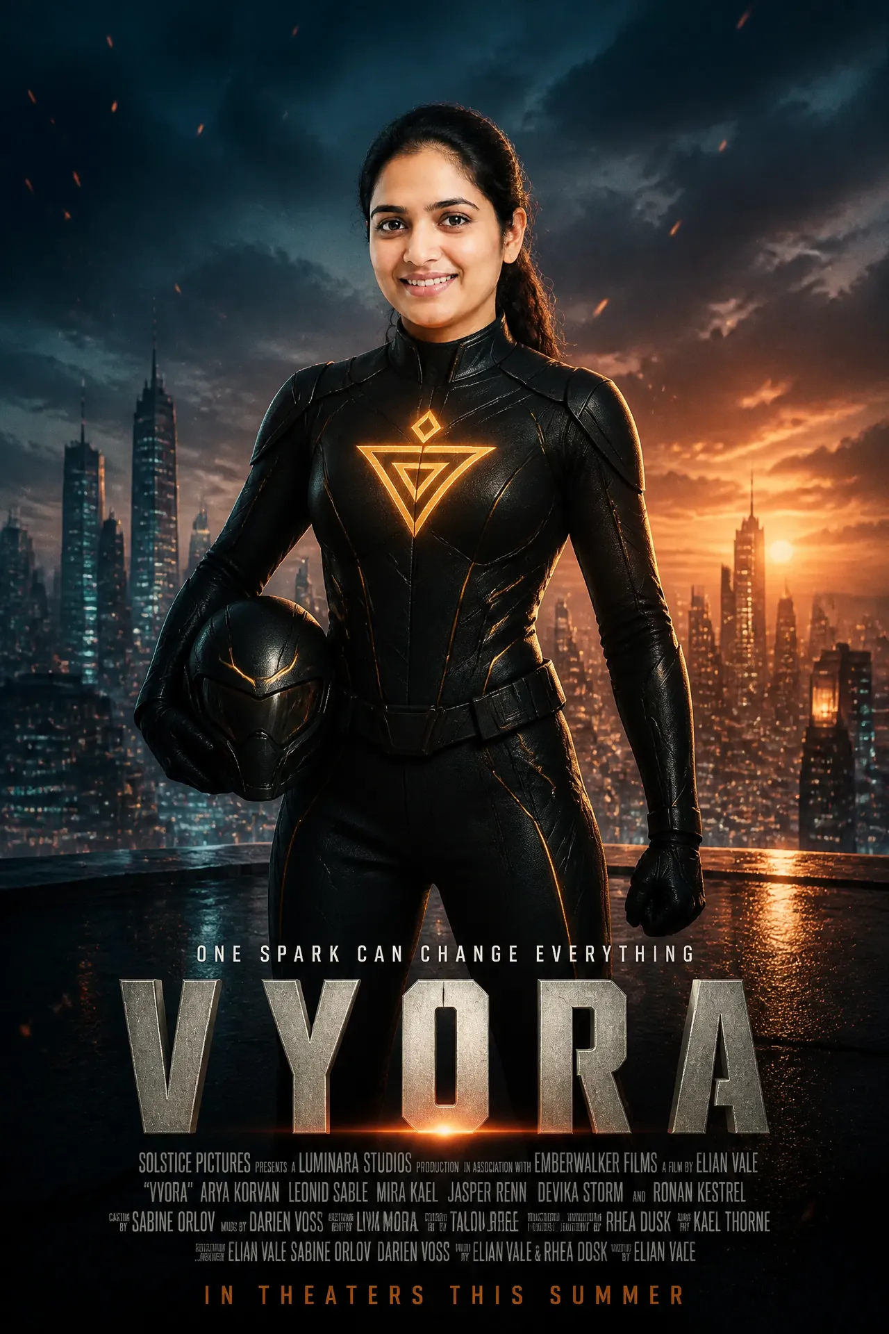 Superhero Movie Poster example 4